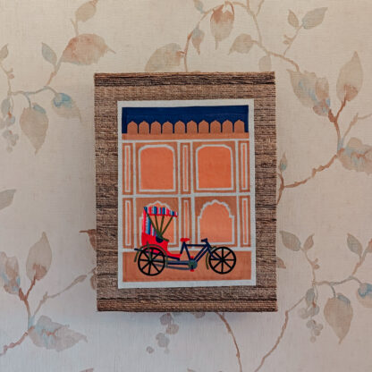 Calyz Indian Cycle Riksha Wall Hanging